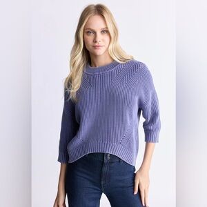 Buffalo David Bitton Lavender Crew Neck Sweater